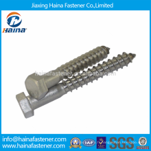 High Tensile DIN571 Hot Dip Galvanized Hex Head Lag Screw